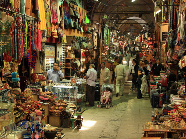 The Grand Bazaar in Istanbul