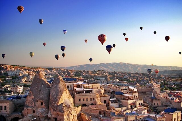 Balloon ride in Goreme, Cappadocia