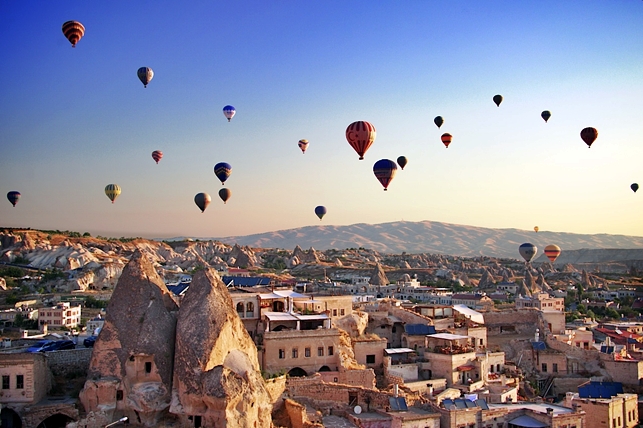 Balloon ride in Goreme, Cappadocia