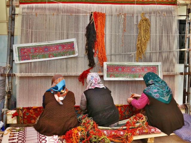 Carpet Weavers Association in Turgutkoy